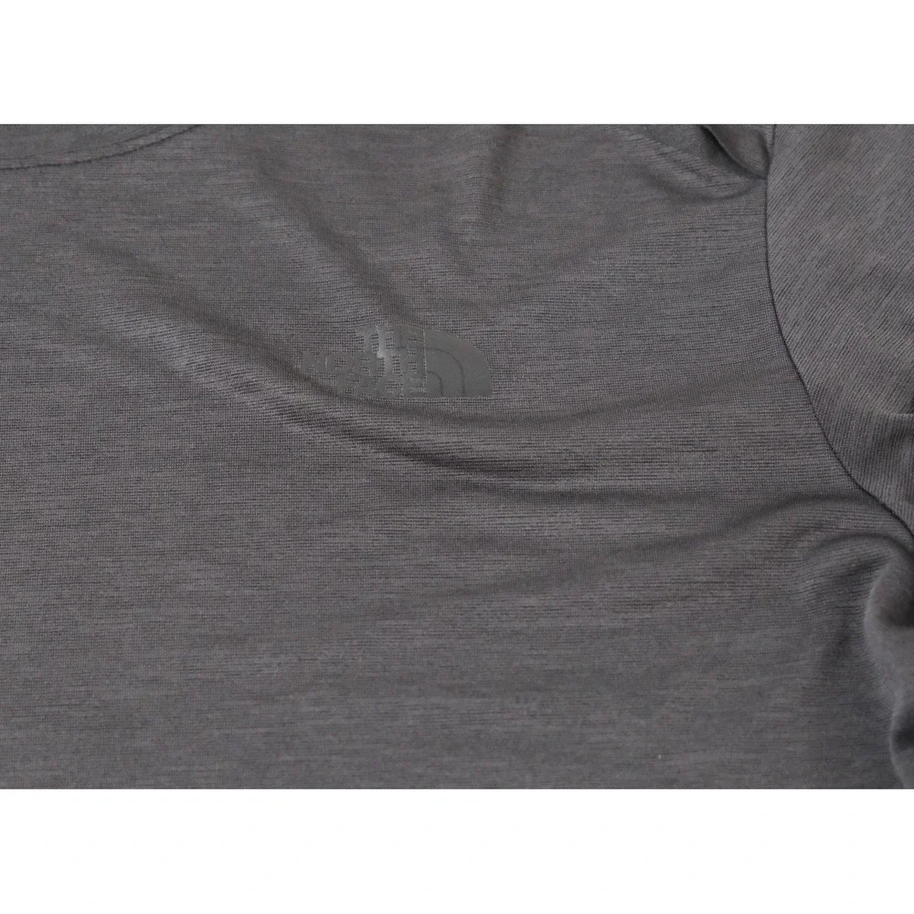The North Face Shirt Mens L Gray FlashDry Long Sleeve Training Shoulder Vents